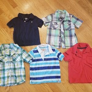 2T Toddler Boy's Shirt Lot